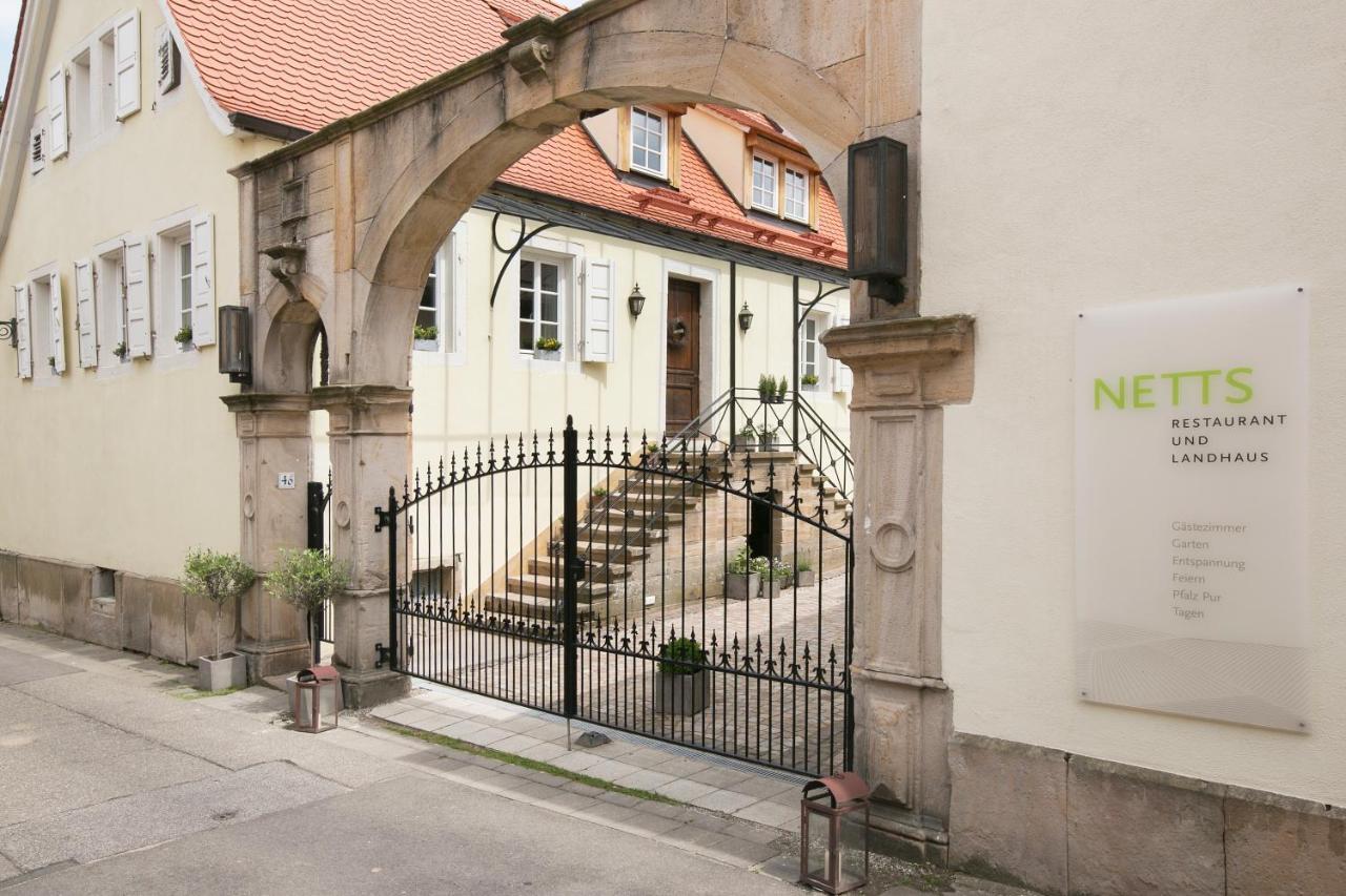 Neustadt an der Weinstraße Netts Landhaus מראה חיצוני תמונה